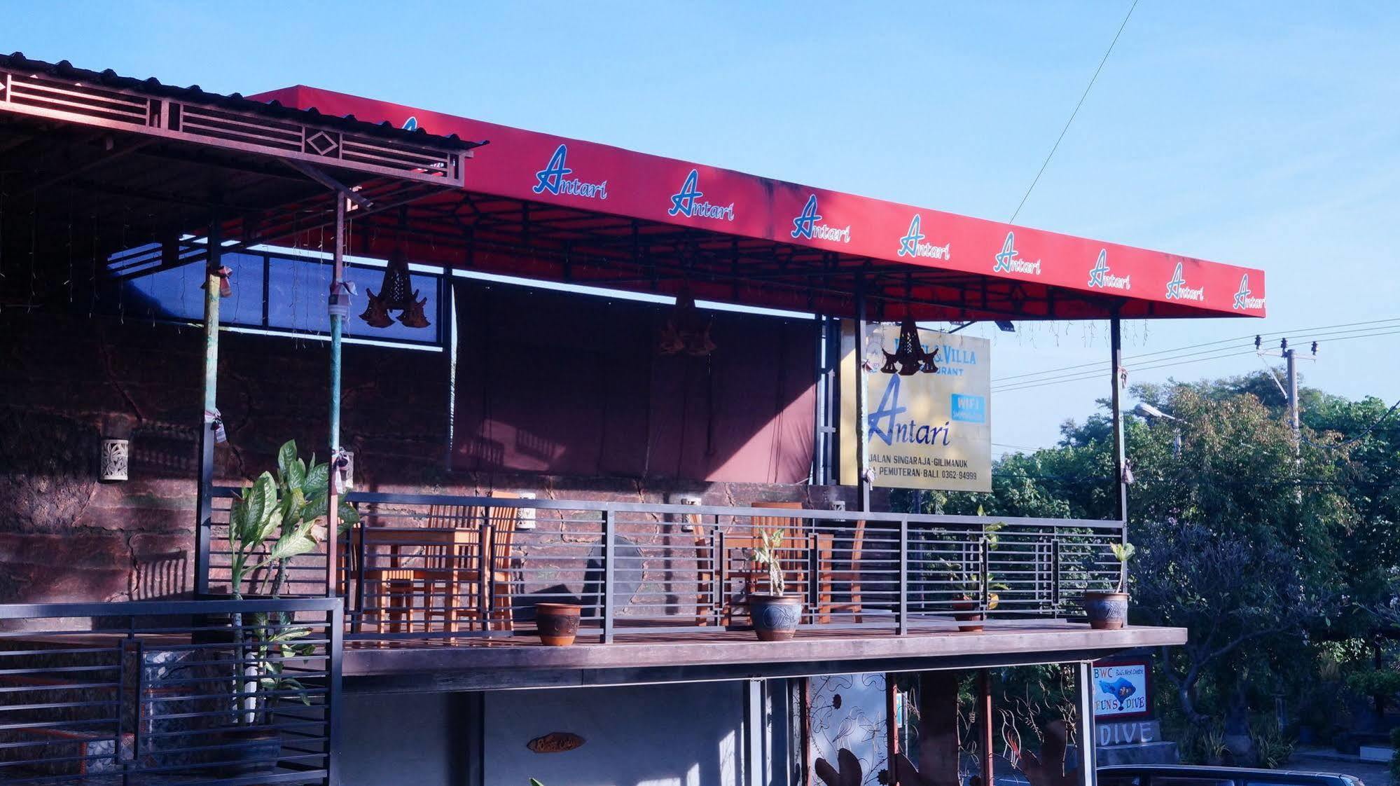 Antari Hotel Pemuteran Bagian luar foto