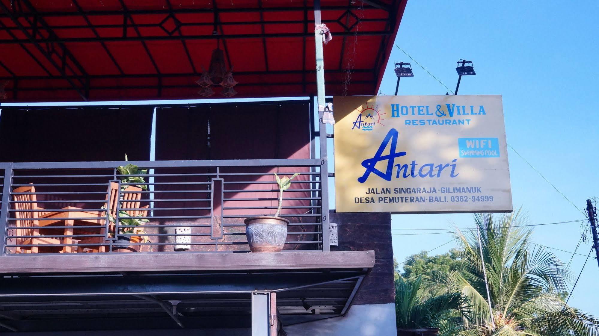 Antari Hotel Pemuteran Bagian luar foto